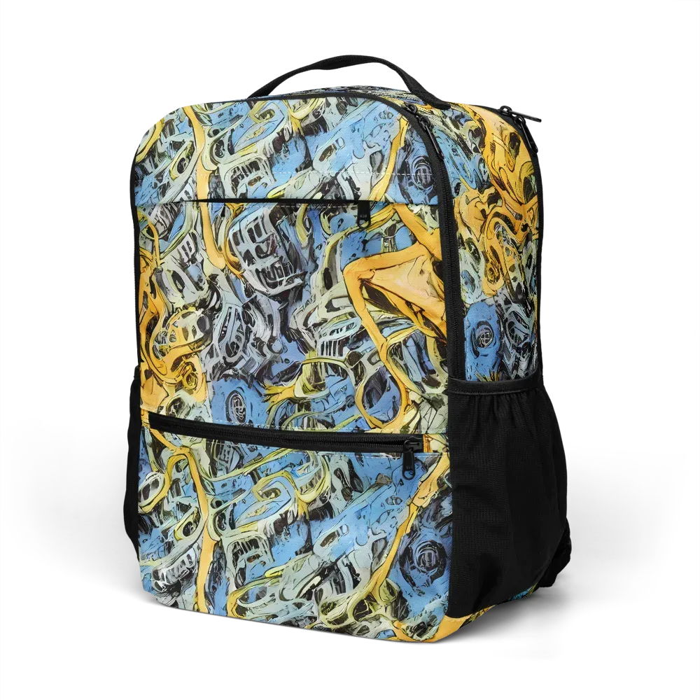 Electric Ossuary on Utility Backpack — Left Front