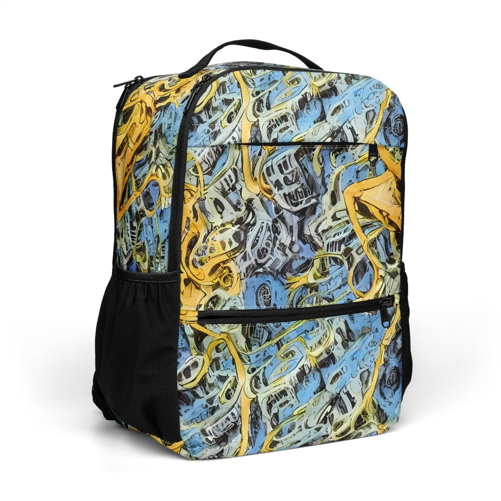 Electric Ossuary on Utility Backpack — Right Front