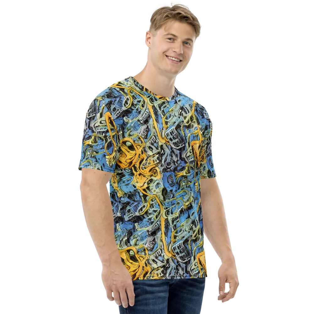 Electric Ossuary on Men's Crew Neck T-Shirt — Right