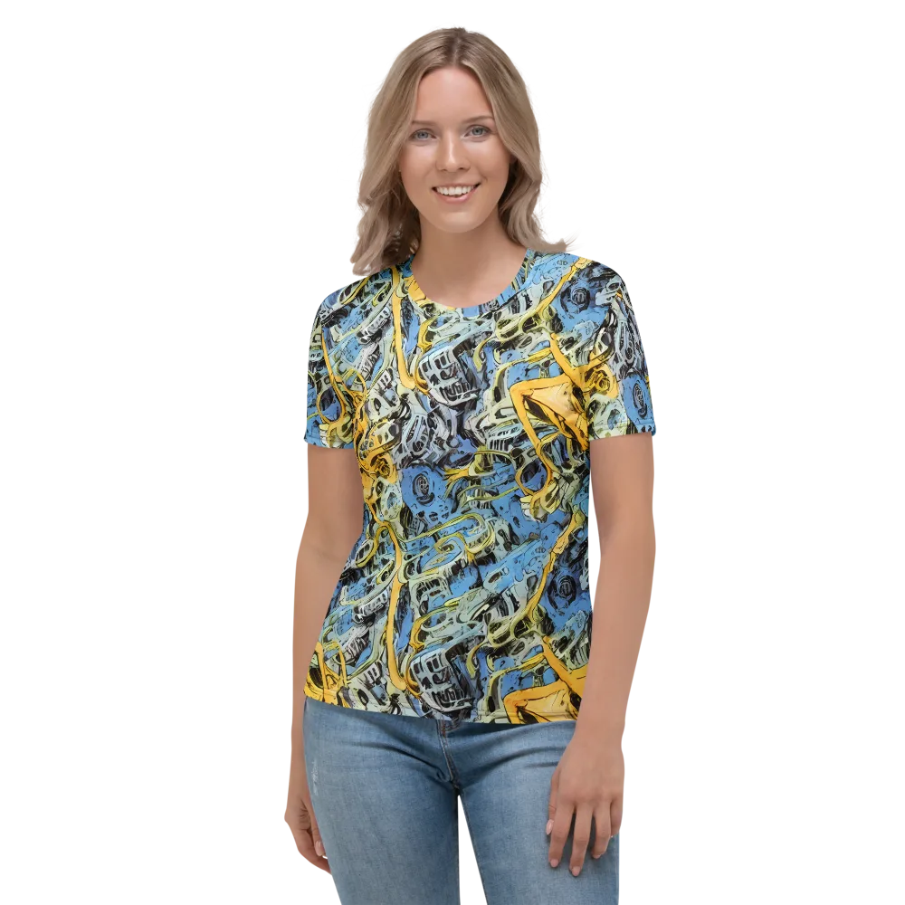 Electric Ossuary on Women's Crew Neck T-Shirt — Front