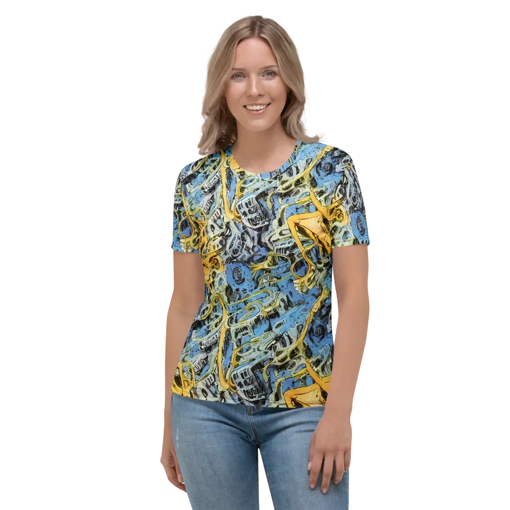Electric Ossuary on Women's Crew Neck T-Shirt — Front