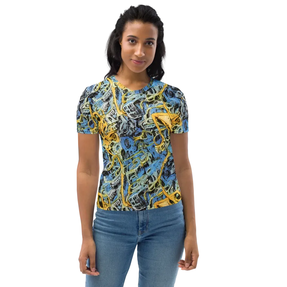 Electric Ossuary on Women's Crew Neck T-Shirt — Front