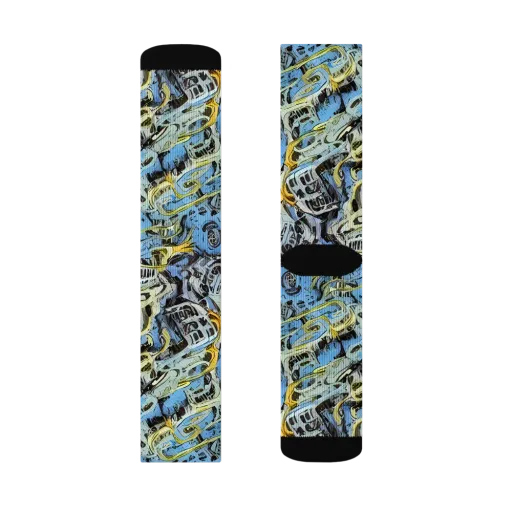 Electric Ossuary on a Socks
