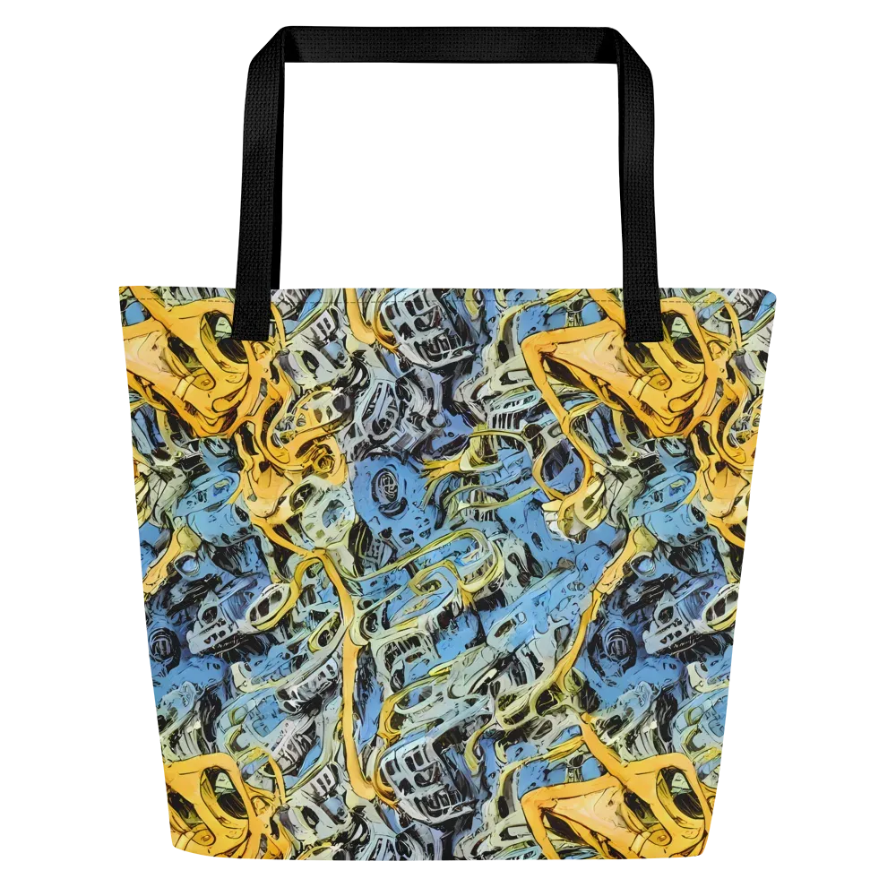 Electric Ossuary on Large Tote Bag W/ Pocket — Front