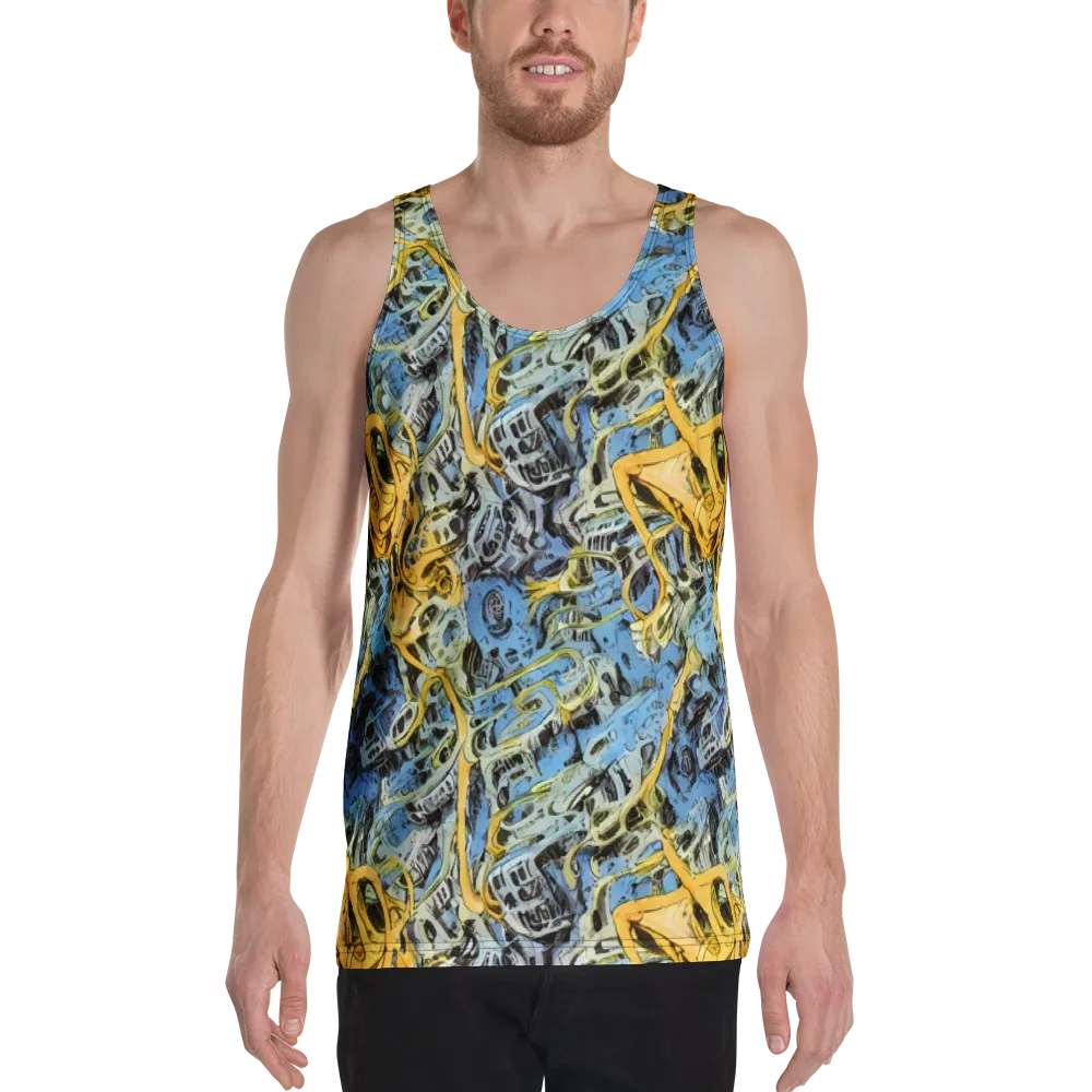 Electric Ossuary on Men's Tank Top — Front