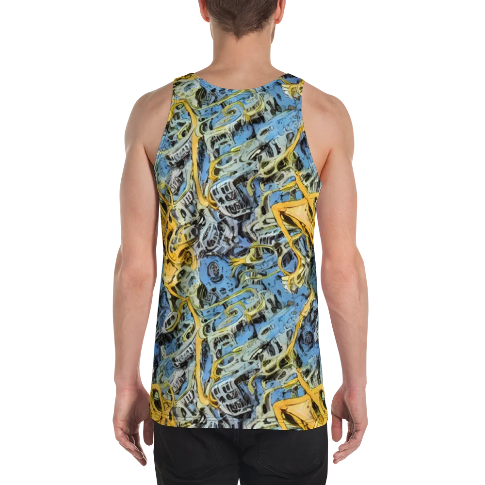 Electric Ossuary on Men's Tank Top — Back