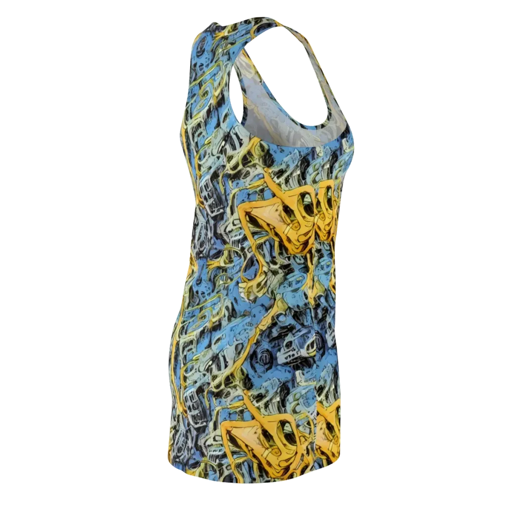 Electric Ossuary on Racerback Dress — Back Side