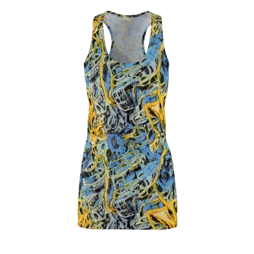 Electric Ossuary on a Racerback Dress