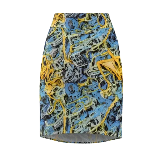 Electric Ossuary on a Pencil Skirt