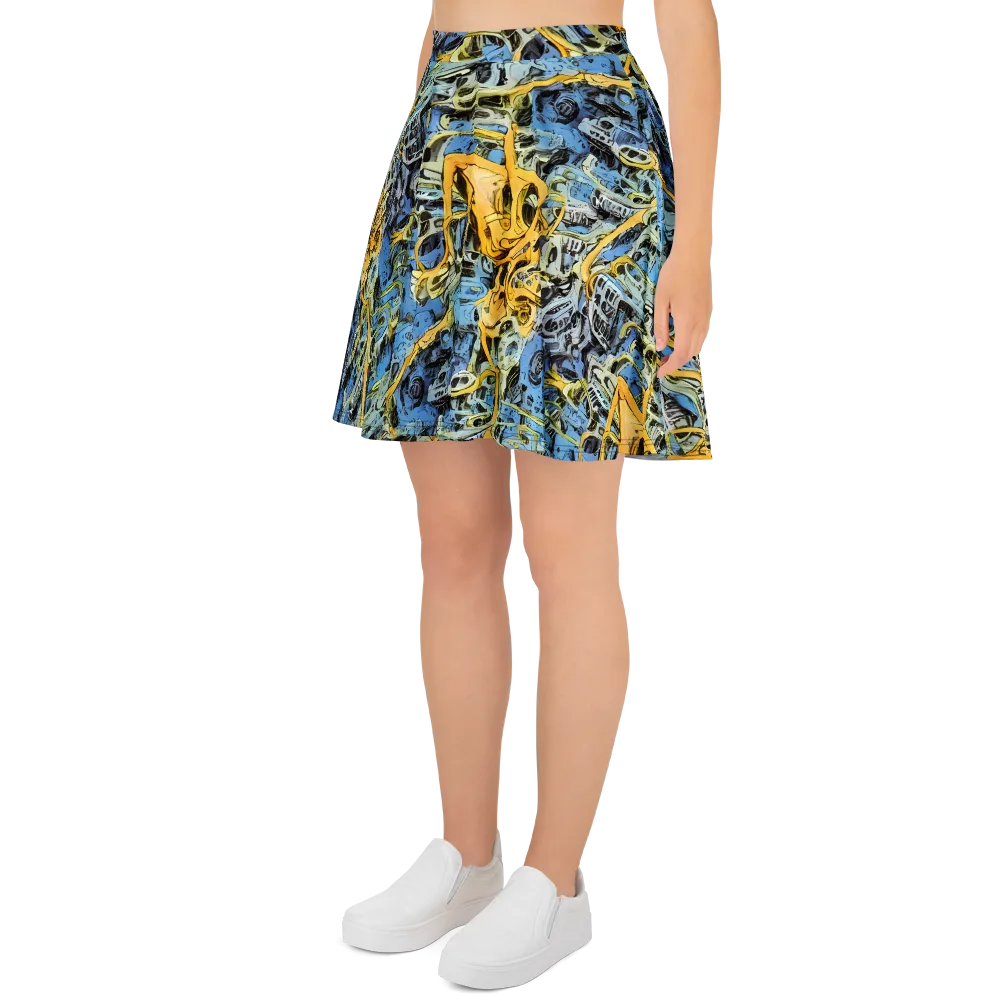 Electric Ossuary on Skater Skirt — Left