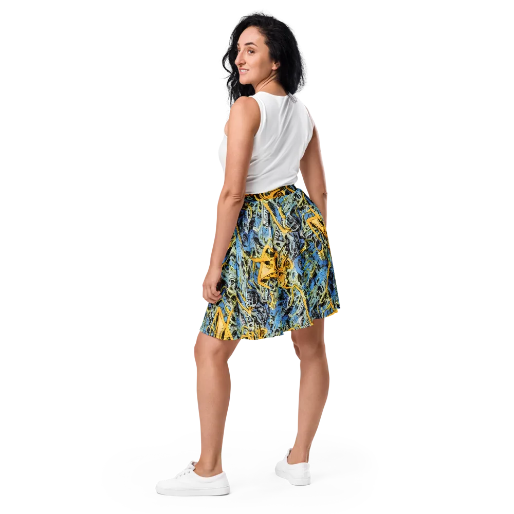 Electric Ossuary on Skater Skirt — Back