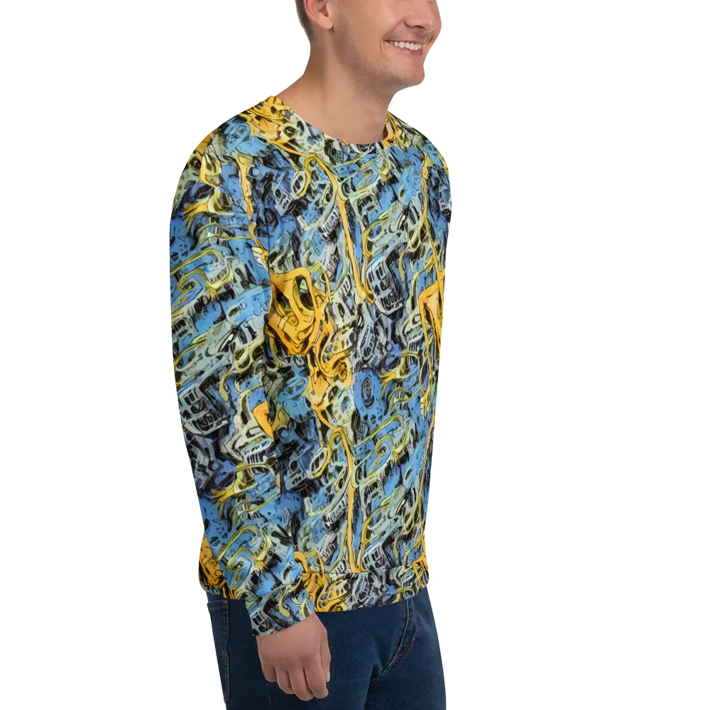Electric Ossuary on Sweatshirt — Right Front