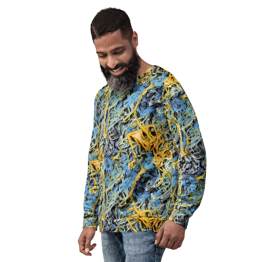 Electric Ossuary on Sweatshirt — Left Front
