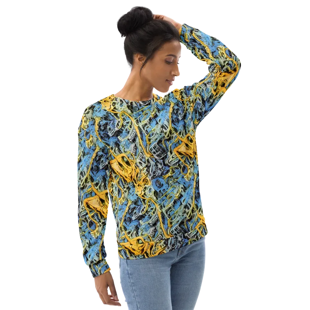 Electric Ossuary on Sweatshirt — Right Front