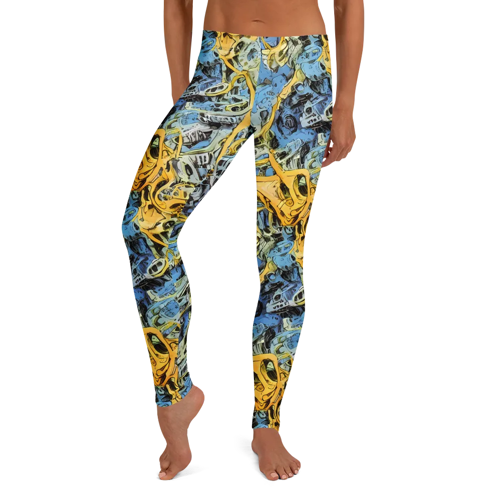 Electric Ossuary on Leggings — Front