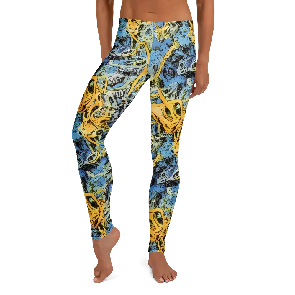 Electric Ossuary on Leggings — Front