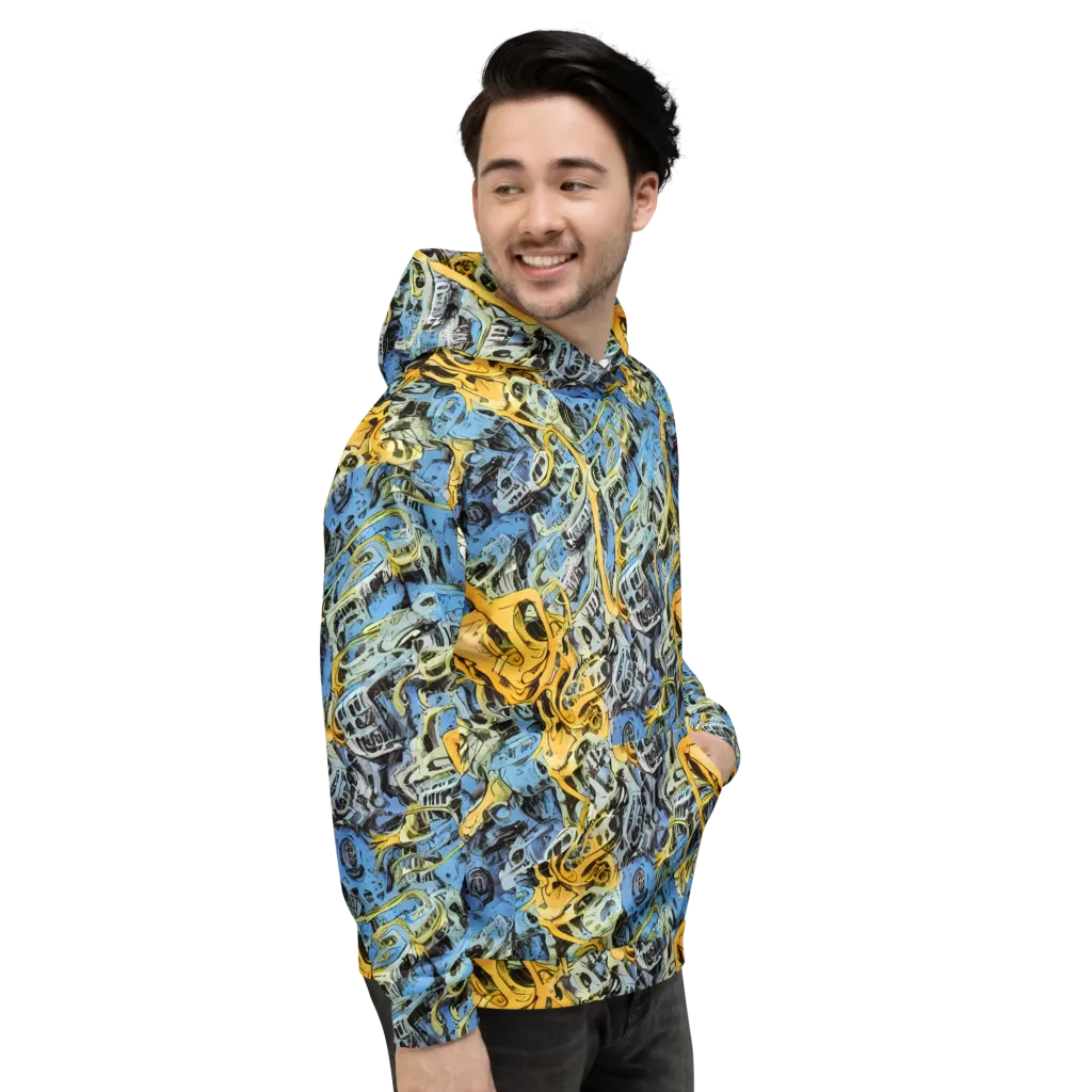 Electric Ossuary on Hoodie — Right