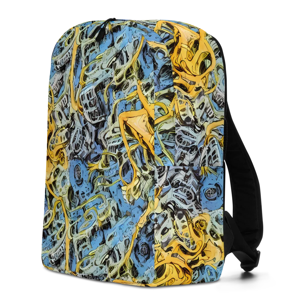 Electric Ossuary on Minimalist Backpack — Left