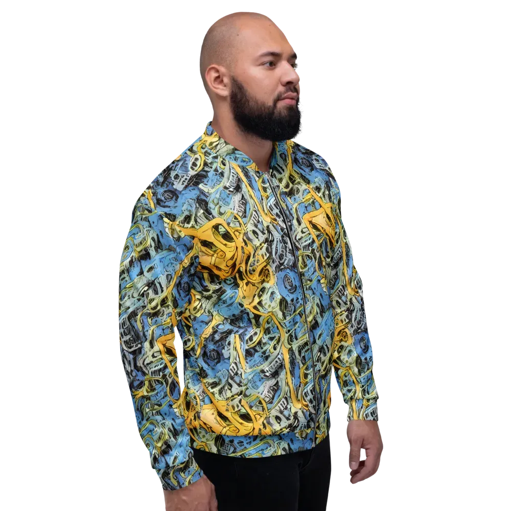 Electric Ossuary on Bomber Jacket — Right