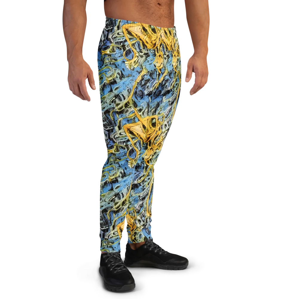 Electric Ossuary on Men's Joggers — Right