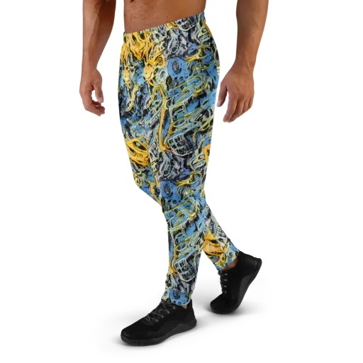 Electric Ossuary on a Men's Joggers