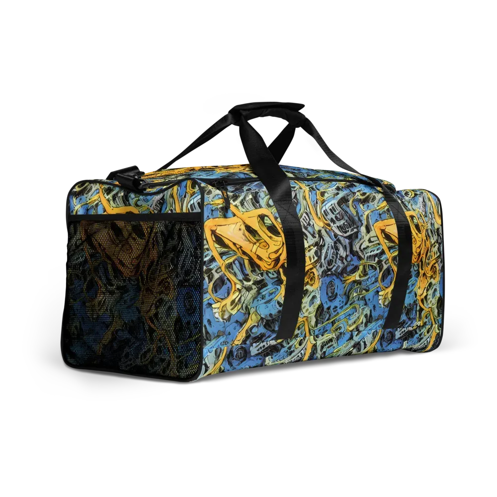 Electric Ossuary on Duffle Bag — Right Front
