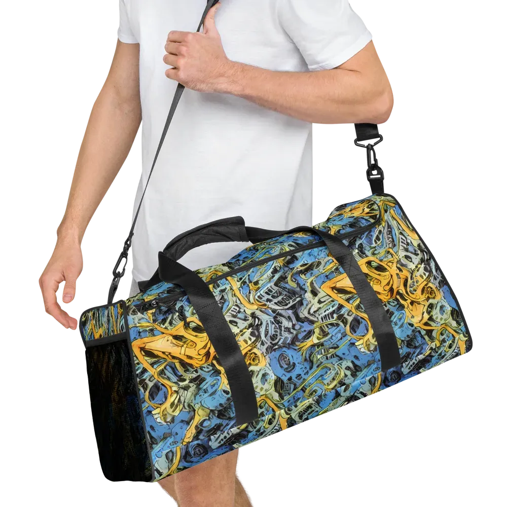 Electric Ossuary on Duffle Bag — Right Front