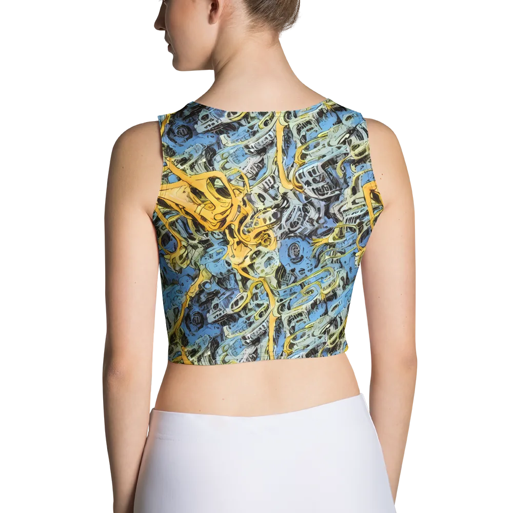 Electric Ossuary on Crop Top — Back