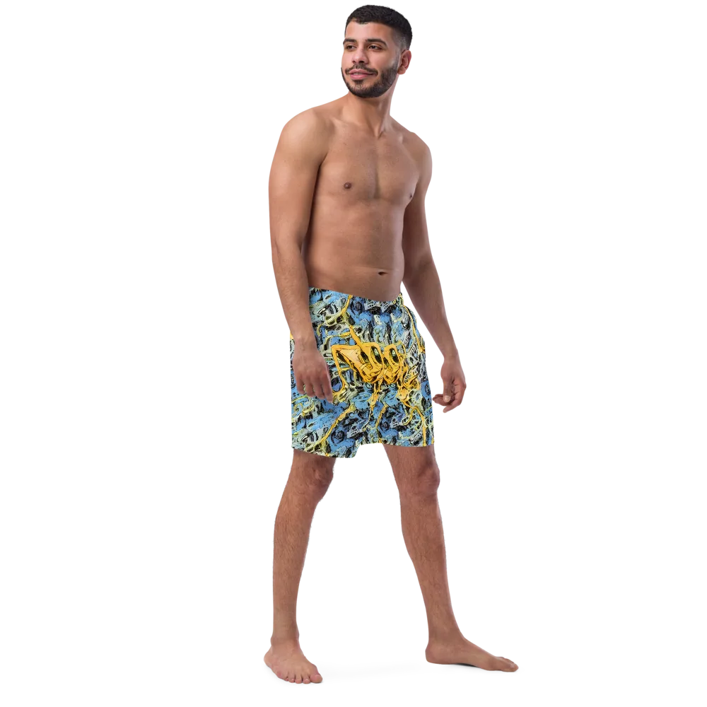 Electric Ossuary on Swim Trunks — Right Front