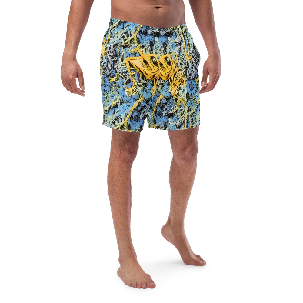 Electric Ossuary on Swim Trunks — Front