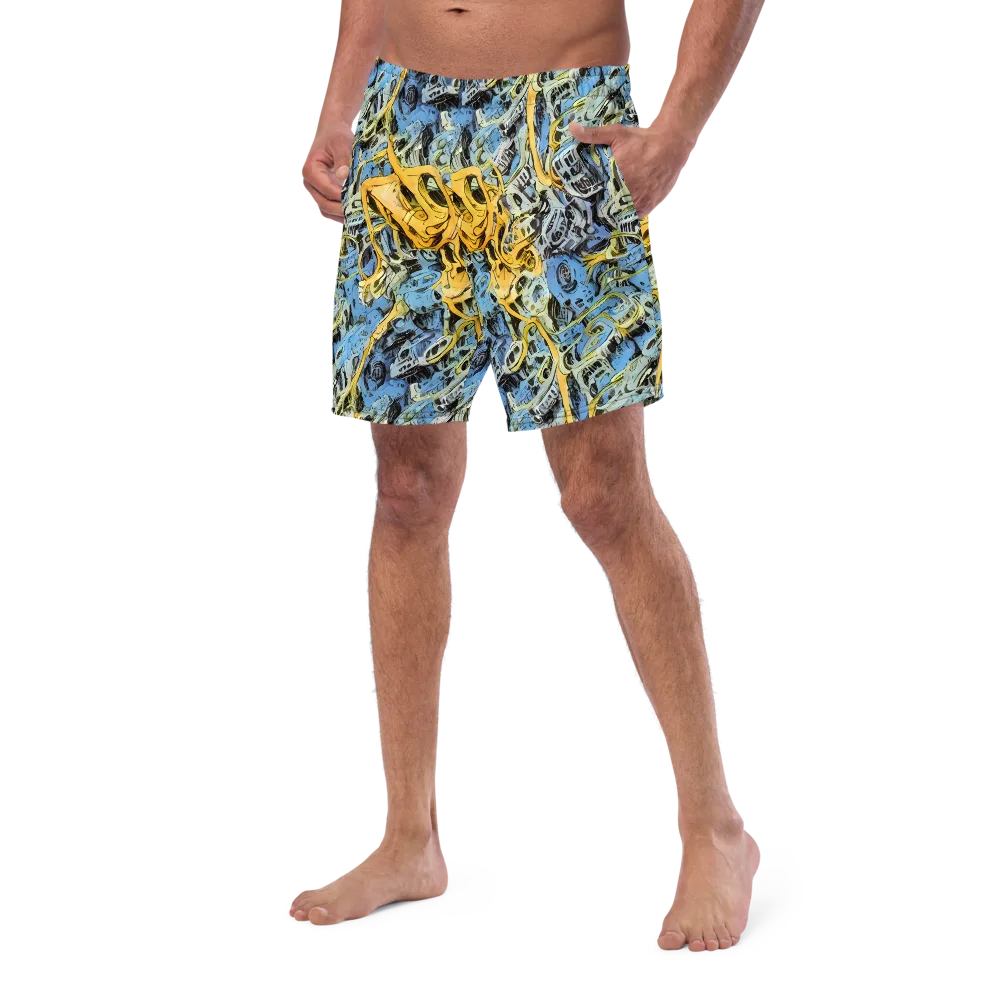 Electric Ossuary on Swim Trunks — Left Front