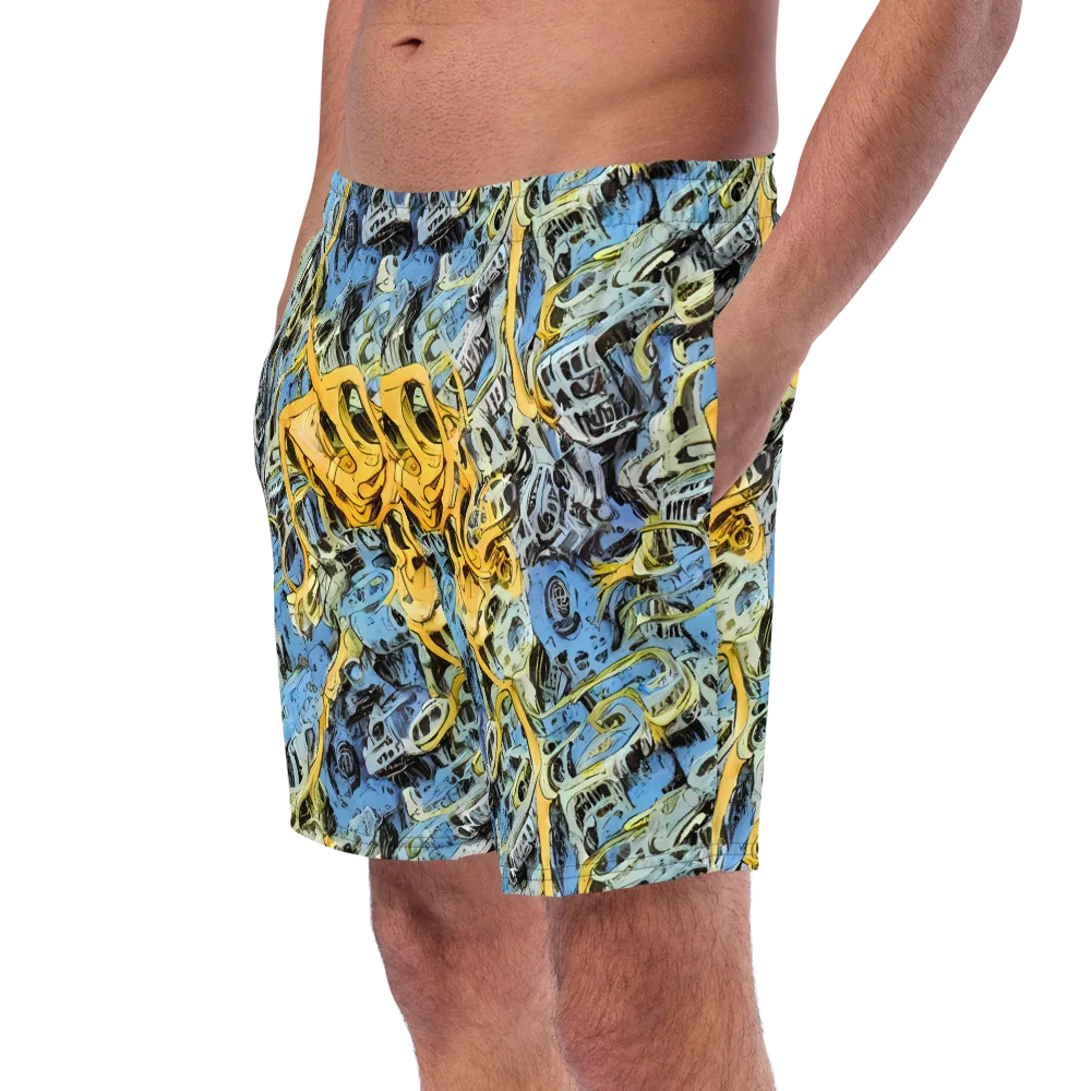 Electric Ossuary on Swim Trunks — Left Front