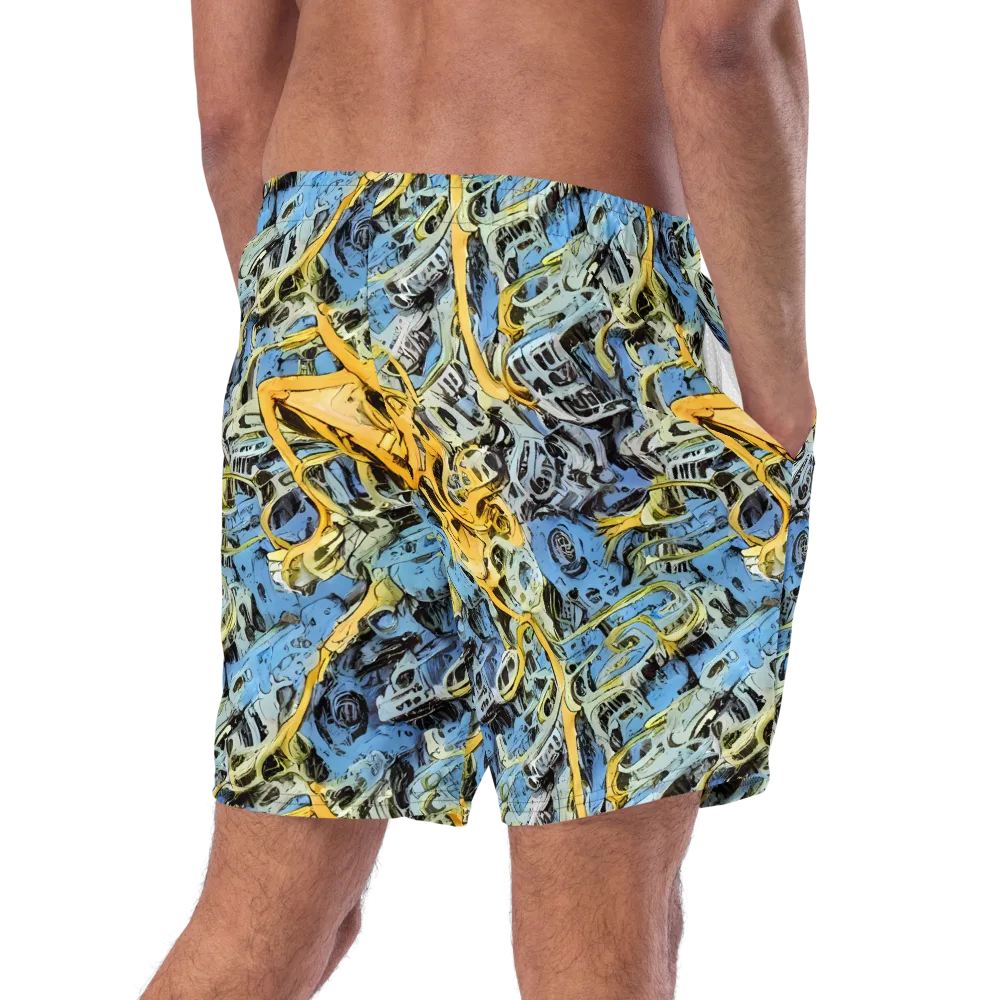 Electric Ossuary on Swim Trunks — Right Back