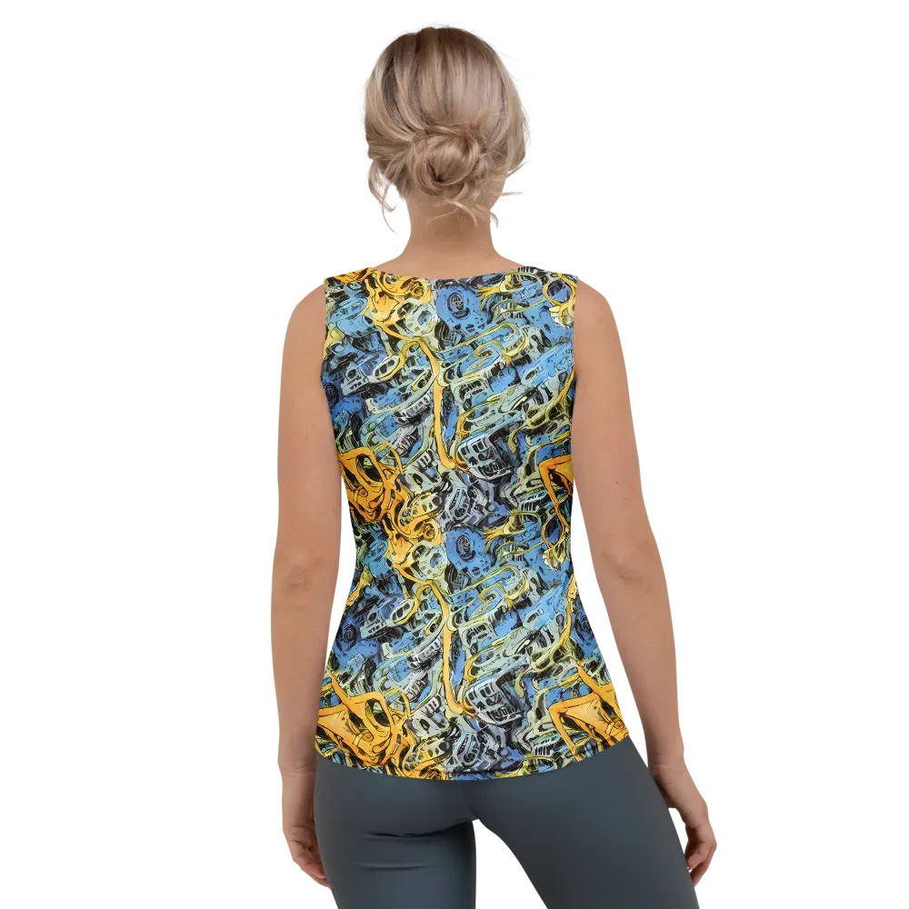 Electric Ossuary on Women's Tank Top — Back