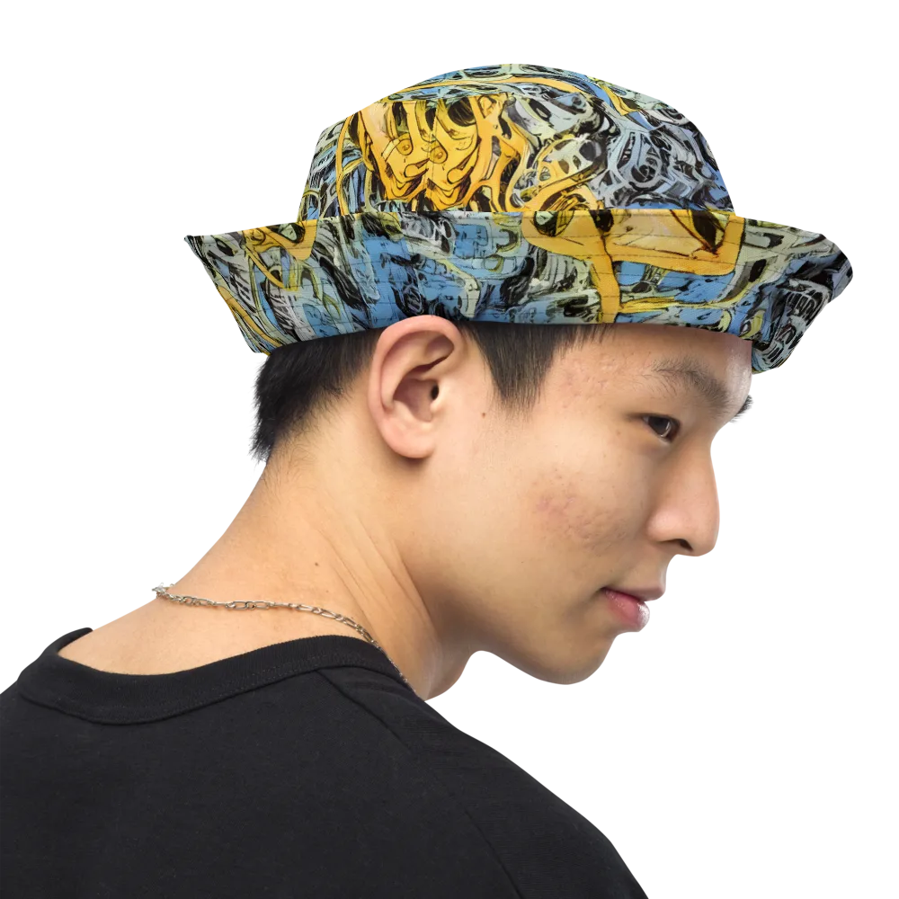 Electric Ossuary on Reversible Bucket Hat — Right Outside
