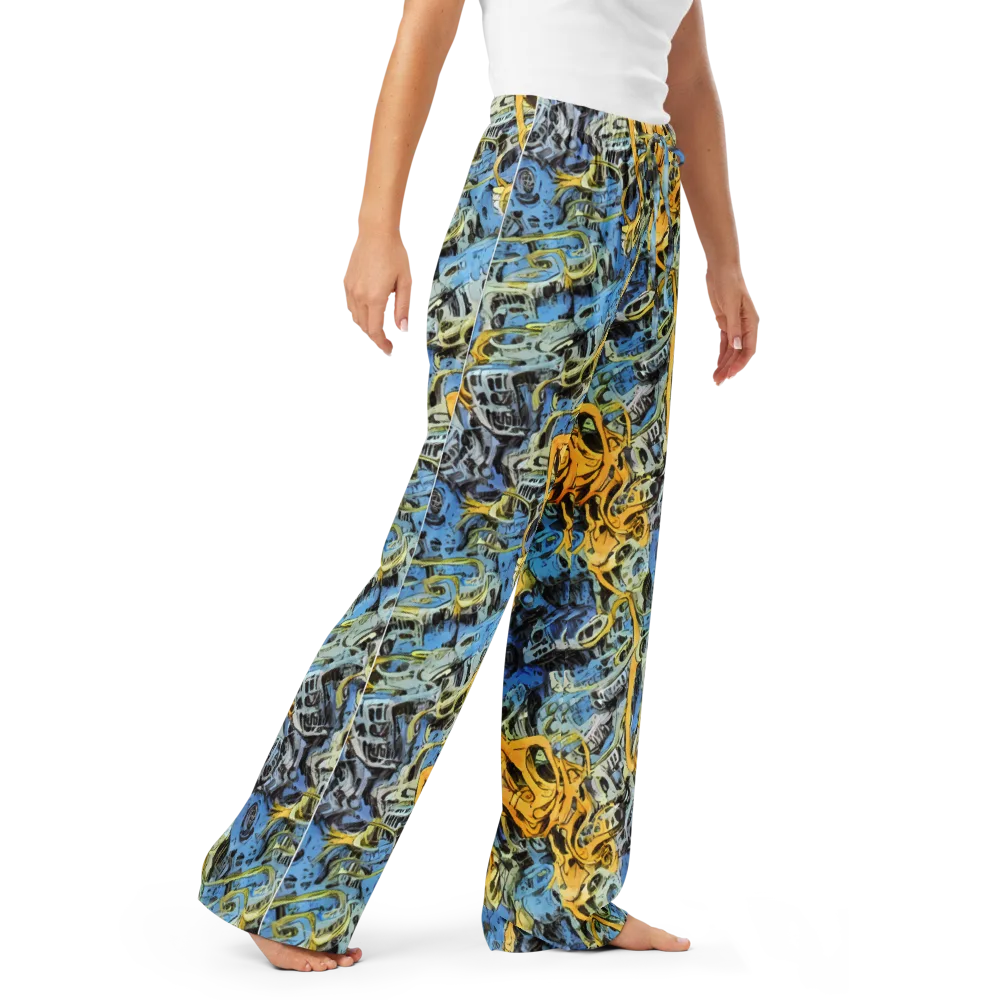 Electric Ossuary on Women's Pajama Pants — Right Front