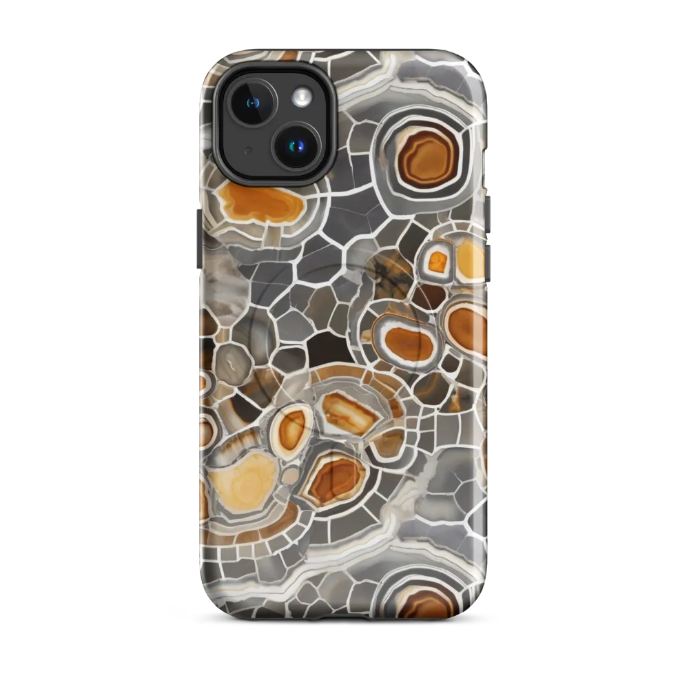 Amber Geode on MagSafe Tough Case for iPhone® — Front