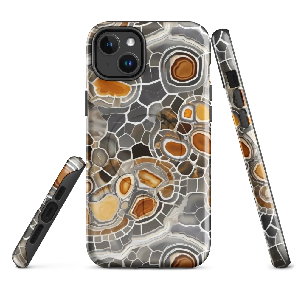 Amber Geode on MagSafe Tough Case for iPhone® — Front