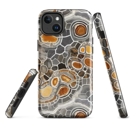 Amber Geode on a MagSafe Tough Case for iPhone®