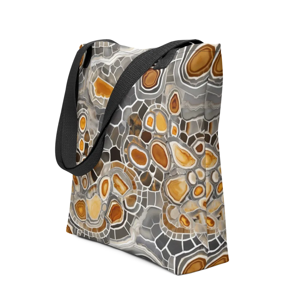 Amber Geode on Tote Bag — Front