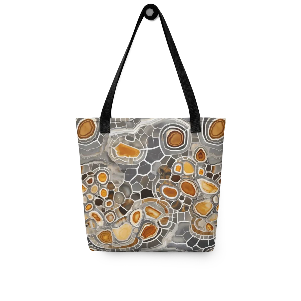 Amber Geode on Tote Bag — Front