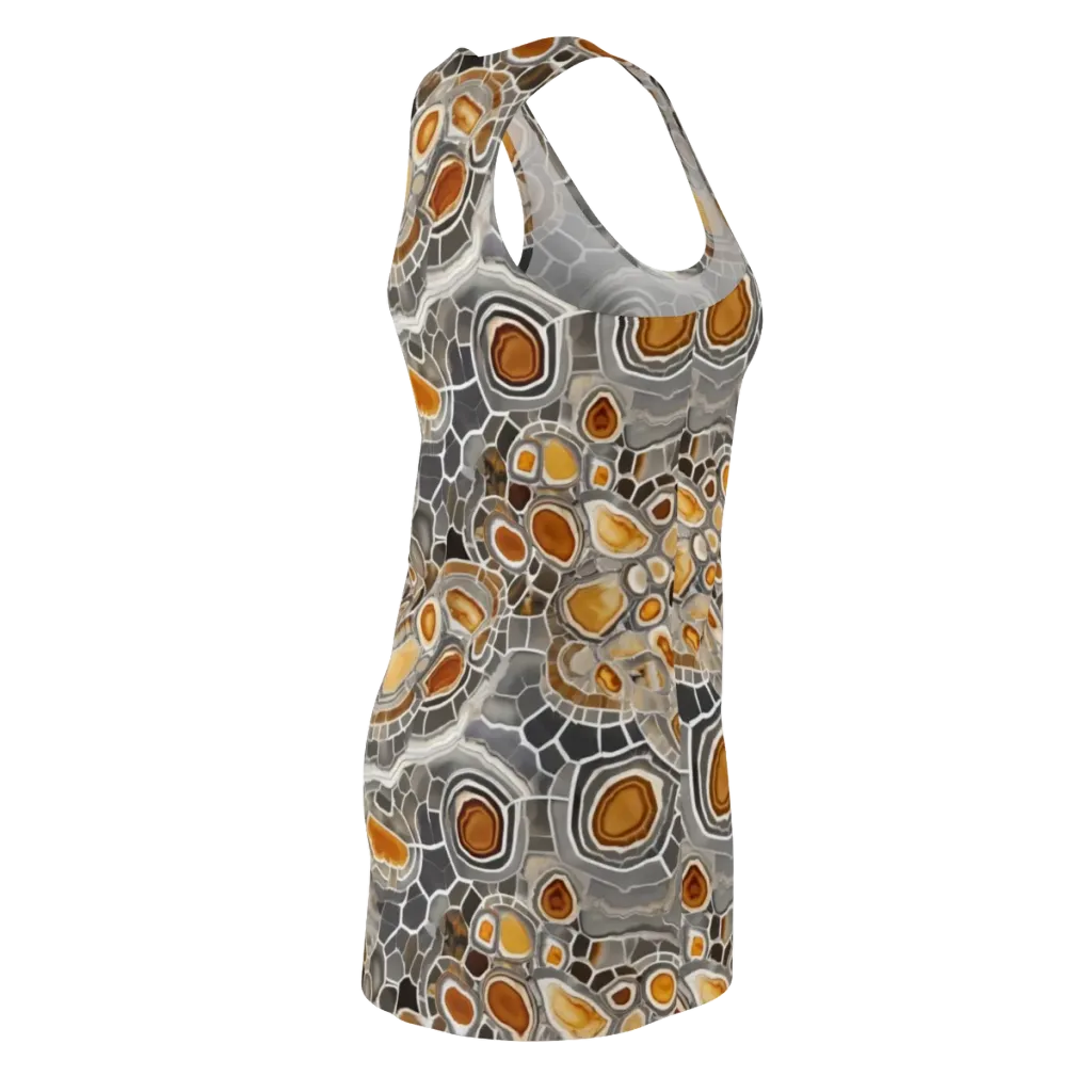Amber Geode on Racerback Dress — Back Side