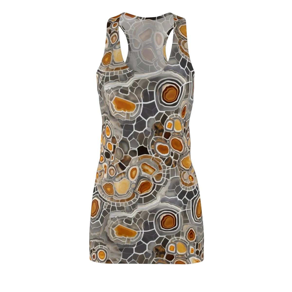 Amber Geode on Racerback Dress — Front