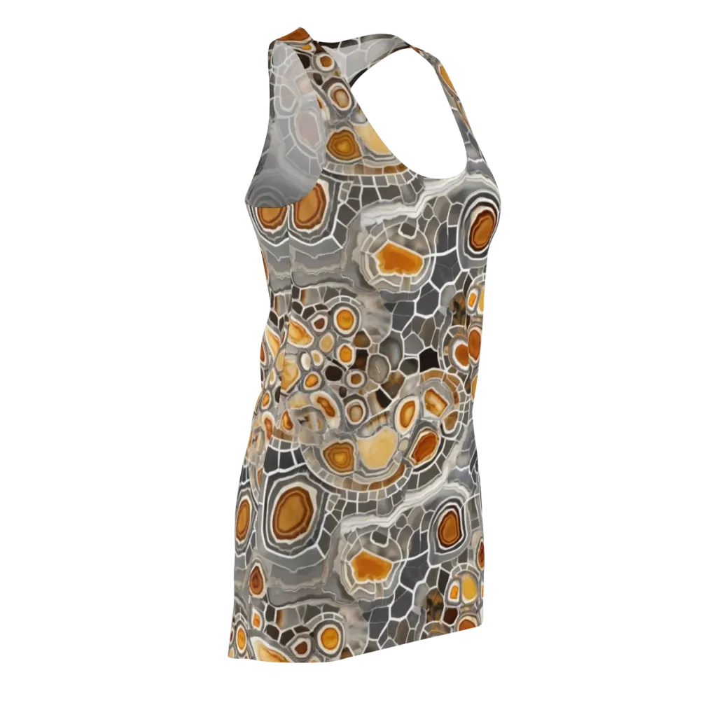 Amber Geode on Racerback Dress — Front Side