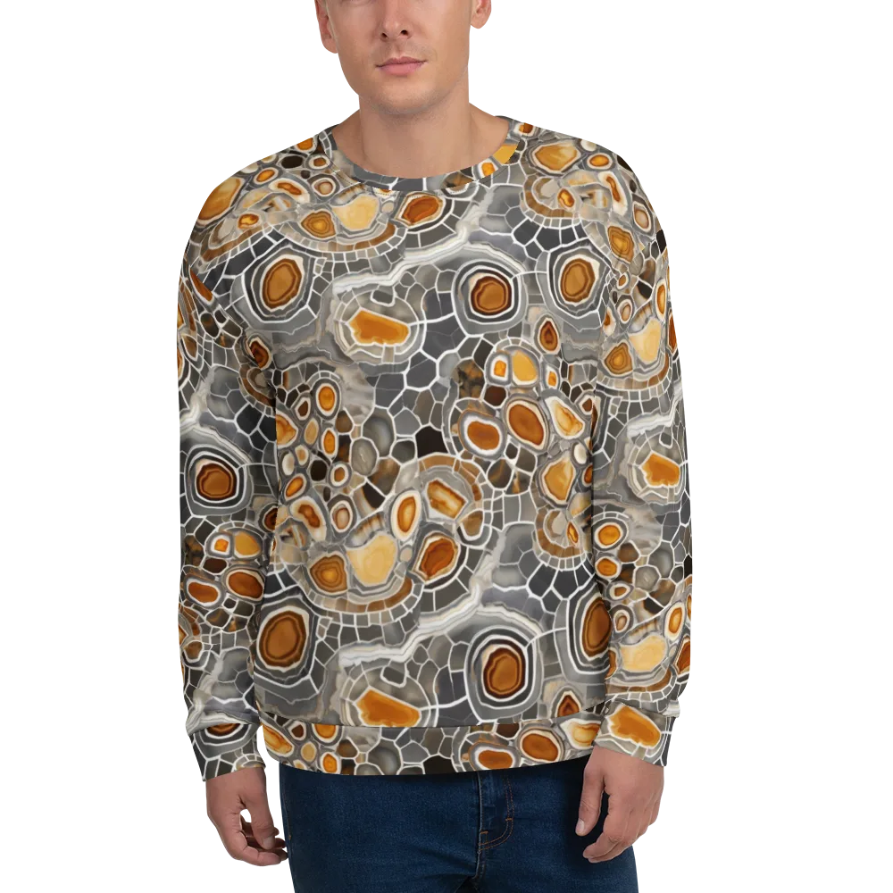 Amber Geode on Sweatshirt — Front