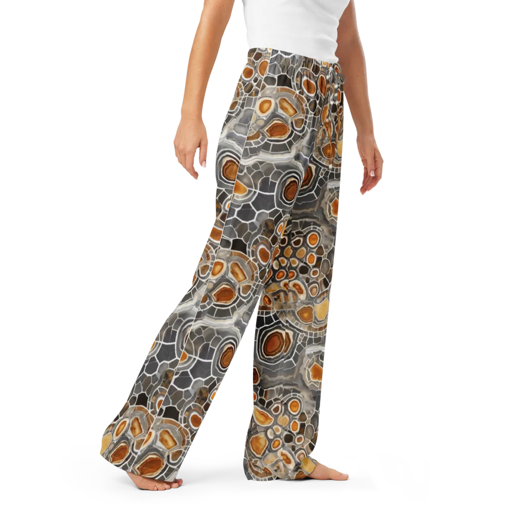 Amber Geode on Women's Pajama Pants — Right Front