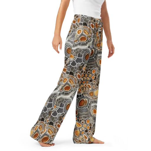 Amber Geode on a Women's Pajama Pants