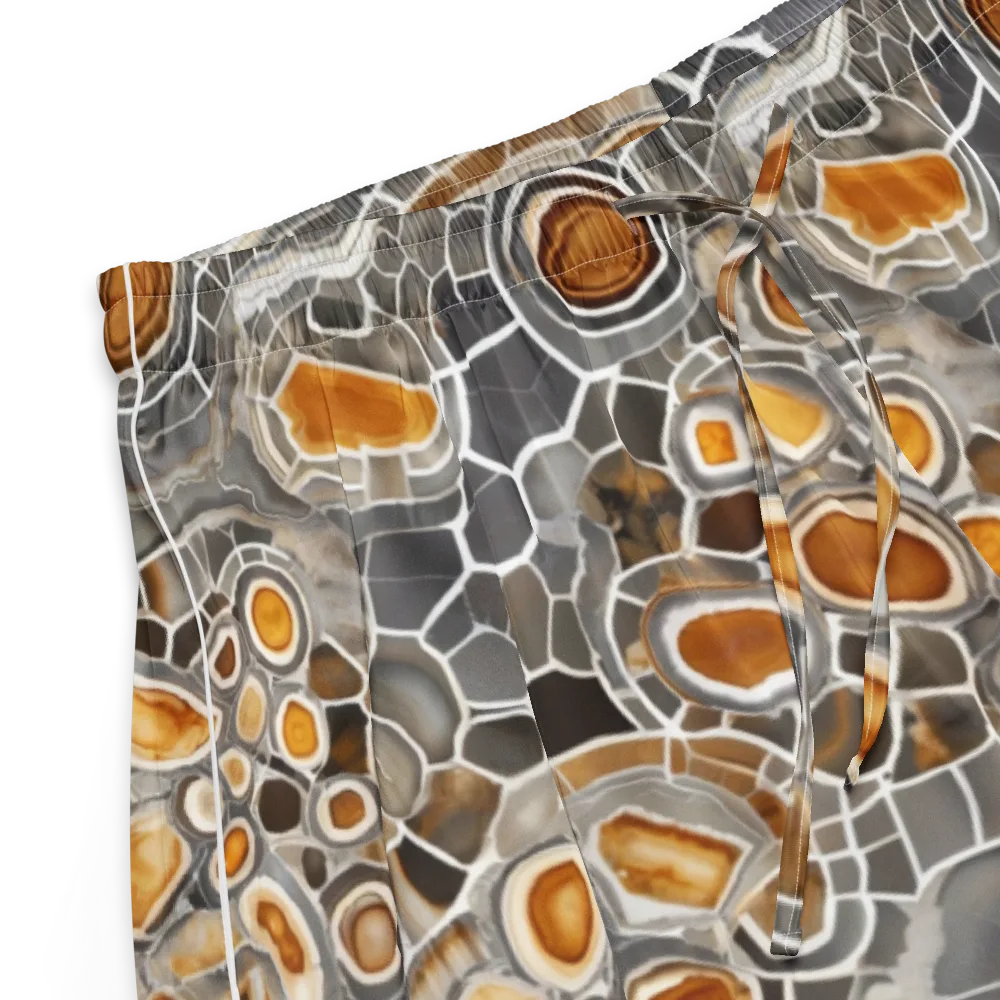 Amber Geode on Women's Pajama Shorts — Product details