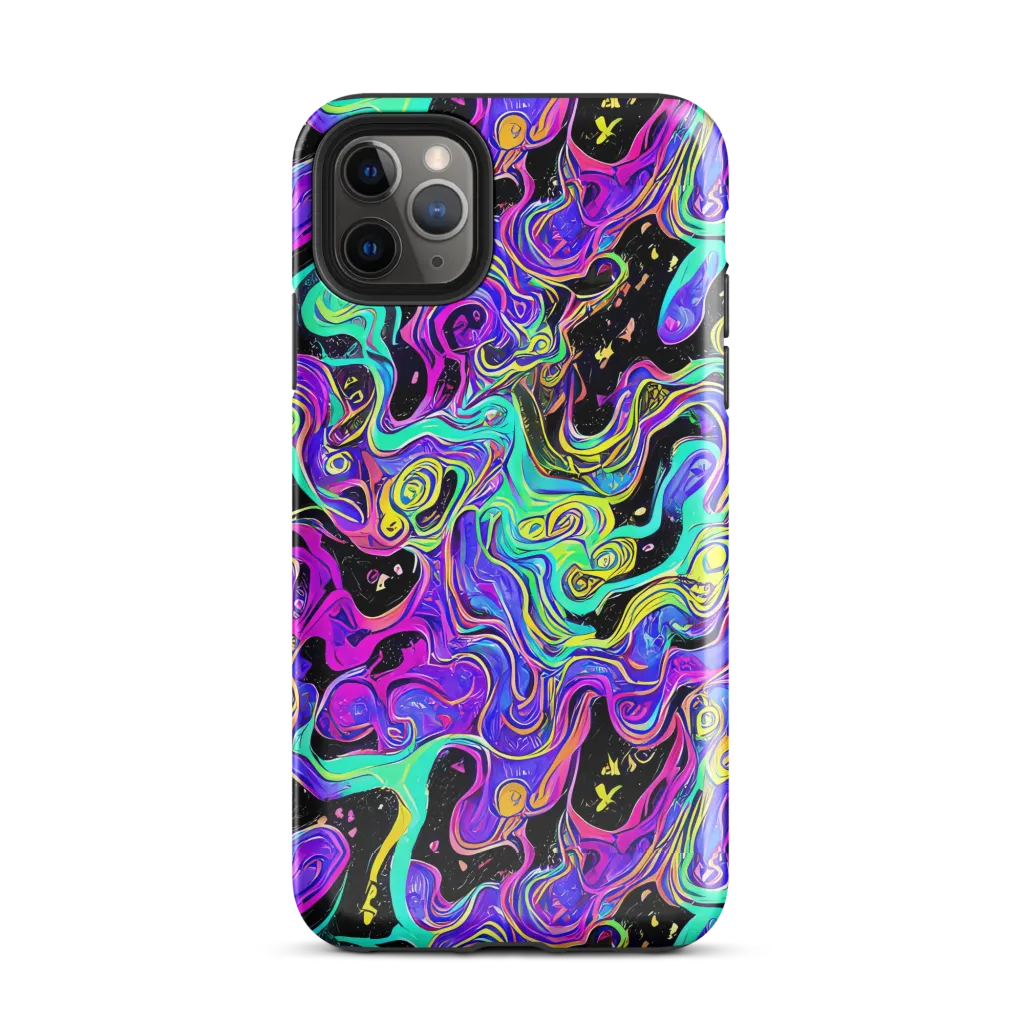 Sonic Swirl on Tough Case for iPhone® — Front