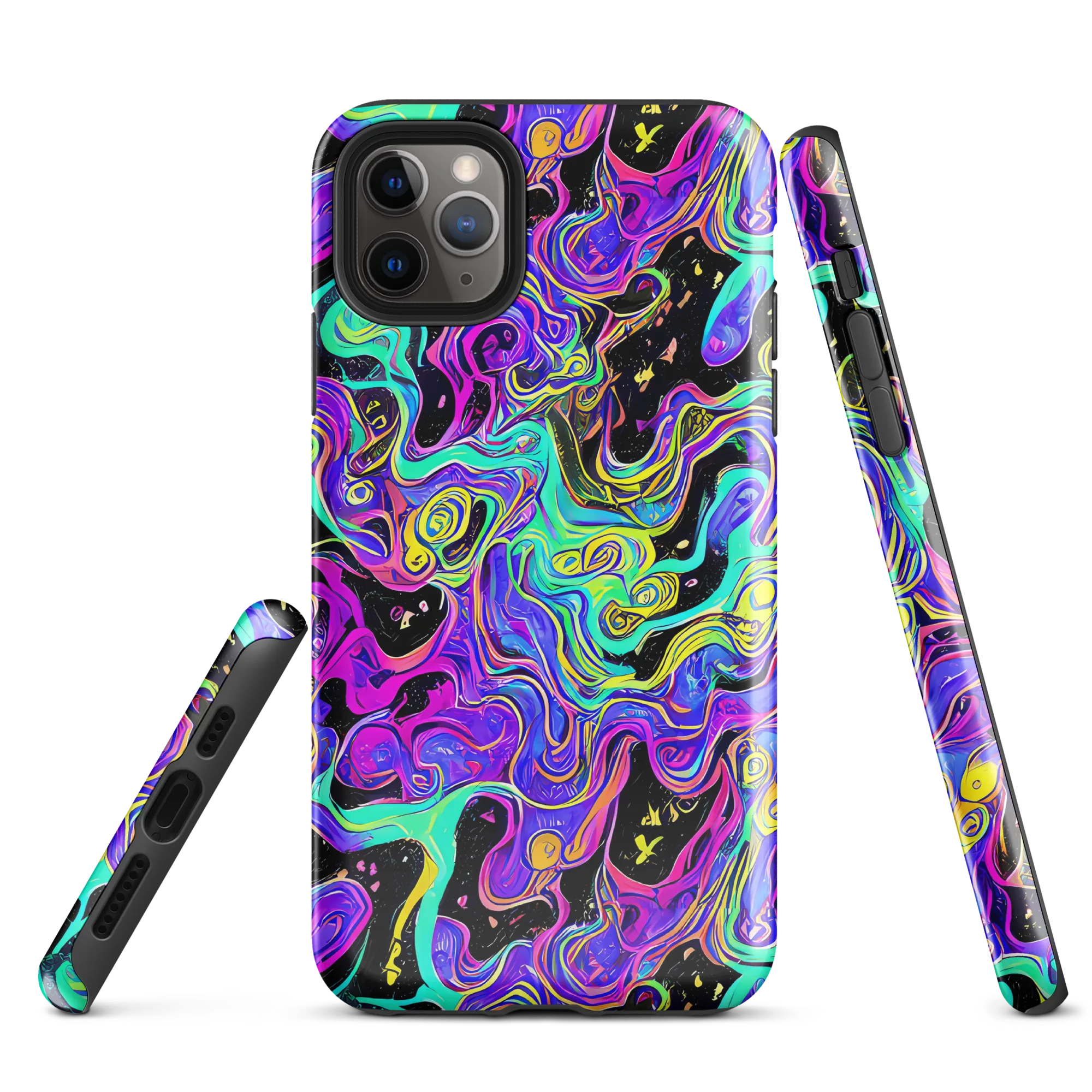 Sonic Swirl on Tough Case for iPhone® — Front